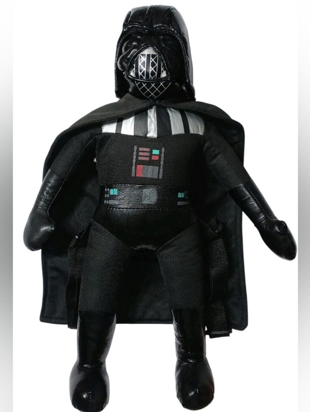 Star Wars Darth Vader 17” Plush Backpack Purse w/ Small Zipper Pouch Adjustable